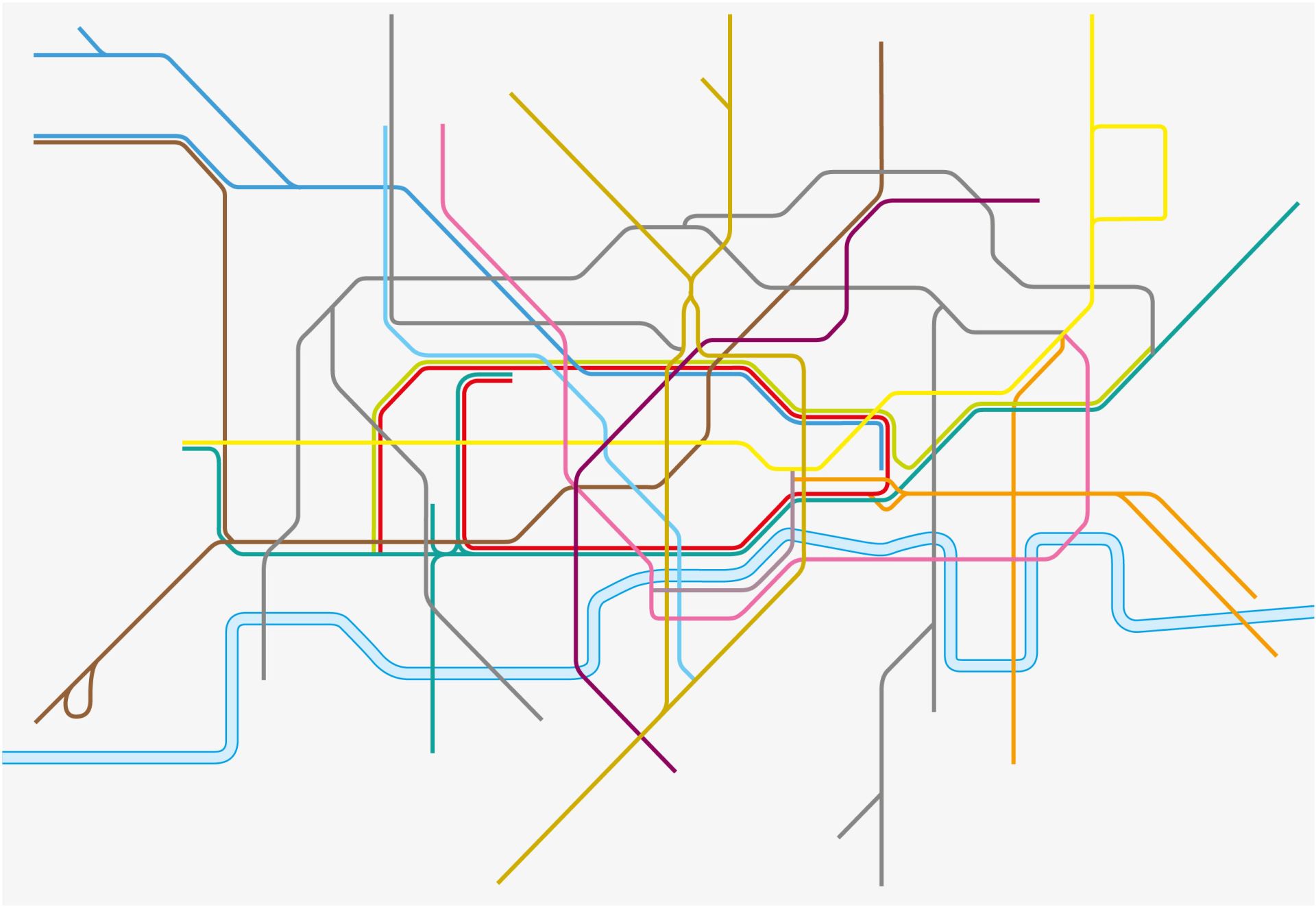 Poster Metrospoor Acquisitie